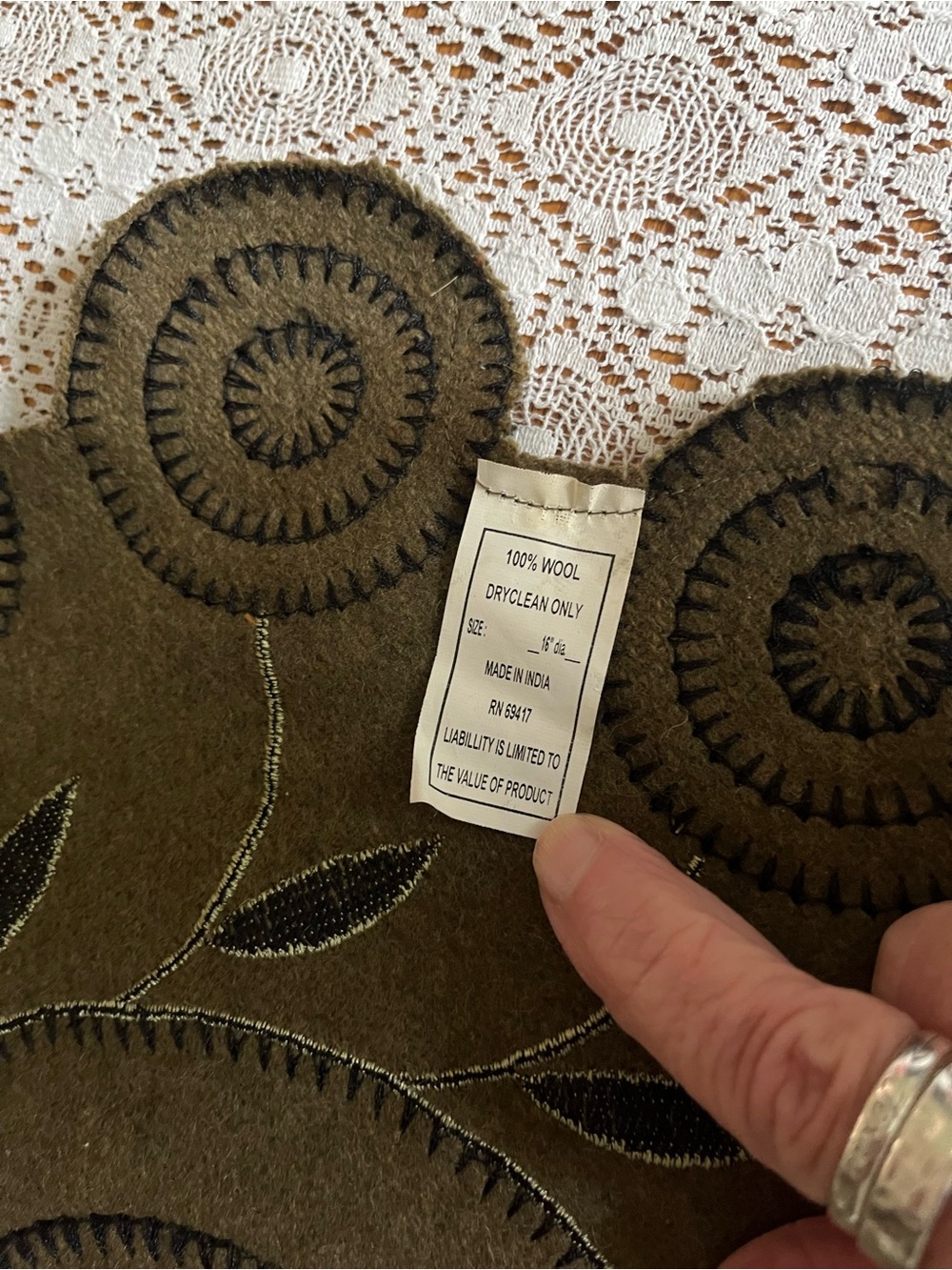Tabletop Penny "Rug" - Picture 4 of 5